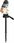 Lampa Solarna Sowa Szary Wodoodporna 1 Szt. 42cm   Sl1113 - zdjęcie 1