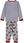 PIJAMA LARGO SINGLE JERSEY MICKEY GRAY - 337386 - zdjęcie 4