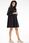 Codzienna Sukienka Czarny | MUST HAVE Stylowy Sukienka Czarny r.M Trend - zdjęcie 2