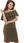 Stylowa Sukienka Khaki | HIT SEZONU Stylowy Sukienka Khaki r.XL Trend - zdjęcie 2
