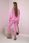 Komplet bawełniany bluza + legginsy różowy - zdjęcie 4