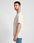 LEE SS RELAXED LOGO ECRU 112355659 - zdjęcie 2