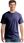 T-shirt Męski Granatowy Koszulka Męska Krótki Rękawek Gildan 100% Bawełna - zdjęcie 4