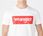 WRANGLER LOGO TEE OFF WHITE 112142862 W7MSD3737 - zdjęcie 4