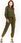 Praktyczna Bluza Khaki | HIT SEZONU Nowoczesna Bluza Khaki r.XL Wygodna - zdjęcie 5