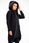Casualowa Bluza Czarny | IDEALNA NA CO DZIEŃ Uniwersalna Bluza Czarny r.S/M - zdjęcie 3