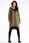 Nowoczesna Bluza Khaki | HIT SEZONU Stylowy Bluza Khaki r.S/M Trend - zdjęcie 6