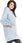 Stylowa Bluza Szary | UNIWERSALNY STYL Modna Bluza Szary Na Codzień r.L/XL - zdjęcie 2