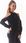 Wygodna Bluza Czarny | TREND Modna Bluza Czarny Na Codzień r.L - zdjęcie 3