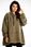 Wygodna Bluza Khaki | UNIWERSALNY STYL Stylowy Bluza Khaki ONE SIZE Trend - zdjęcie 2