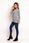 Nowa Bluza Szary | TREND Uniwersalna Bluza Szary Na Codzień r.S - zdjęcie 4