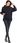 Casualowa Bluza Czarny | TREND Stylowa Bluza Czarny r.S/M Wygodna - zdjęcie 6