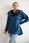 Bluza ocieplana z dłuższym tyłem i kieszeniami jeans - zdjęcie 2