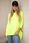 Bluza z nadrukiem roweru żółty neon - zdjęcie 3