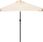 Parasol ogrodowy Duży Parasol Ogrodowy 200X140Cm Składany Regulowany Solidny Łamany Z Korbką 1828249348 - zdjęcie 2