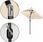 Parasol ogrodowy Duży Parasol Ogrodowy 200X140Cm Składany Regulowany Solidny Łamany Z Korbką 1828249348 - zdjęcie 5