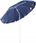 Parasol ogrodowy Zestaw Duży Niebieski Plażowy Parasol Ogrodowy 180cm Podstawa Grafit 1828244405 - zdjęcie 3