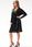 Modna Sukienka Czarny | HIT SEZONU Stylowy Sukienka Czarny r.L/XL Trend - zdjęcie 3