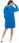 Nowoczesna Bluza Niebieski | TREND Modny Bluza Niebieski UNIWERSALNY - zdjęcie 6