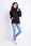 Casualowa Bluza Czarny | TREND Nowoczesna Bluza Czarny r.L/XL Wygodna - zdjęcie 4