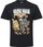 T-shirt z nadrukiem IRON MAN NORTH LATITUDE czarny - zdjęcie 2