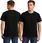 T-shirt Męski koszulka męska czarna Gildan przewiewna 100% Bawełna r. XXL - zdjęcie 2