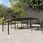 Stół ogrodowy vidaXL Stół Do Jadalni Brązowy 250X100X75cm Polirattan 362553 - zdjęcie 6