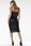 Nowoczesna Spódnica Czarny | MUST HAVE Stylowy Spódnica Czarny r.M Trend - zdjęcie 2