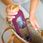 Pokrowiec do butelki Crystalline Wessper 1000 ml – Burgundowy - zdjęcie 2