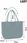 Bertoni Torba filcowa LADY XL antracyt - Livia (TL69) - zdjęcie 3