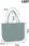 Bertoni Torba filcowa LADY XL - Serenity (TL07) - zdjęcie 5