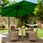 Parasol ogrodowy Kingsleeve Parasol Ogrodowy Zielony Aluminiowy 300Cm Uv 80+ - zdjęcie 2