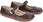 Baleriny barefoot damskie Olivier 1286 – skórzane buty z klamerką do codziennych i eleganckich stylizacji brązowe - zdjęcie 6