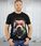 Męski t-shirt koszulka krótki rękaw z nadukiem z psem - zdjęcie 4