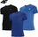 Koszulka Męska 4F T-shirt zestaw 3 szt. TZ41 Podkoszulek Na Co Dzień M - zdjęcie 3