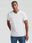 Koszulka Męska 100% Bawełna T-Shirt w serek Fruit 610660 V-neck Biały XL - zdjęcie 5