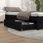Zakitohome Szuflady Pod Łóżko Z Sosny Czarny 95X93X18Cm (ZH814988) - zdjęcie 4