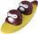 Alessi solniczka i pieprzniczka banana bros AdA-ASG99 - zdjęcie 2