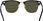 Ray Ban CLUBMASTER Okulary przeciwsłoneczne czarny (0RB3016 49) - zdjęcie 2