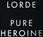 Płyta winylowa Lorde - Pure Heroine (Winyl) - zdjęcie 2