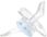 CANPOL BABIES SMOCZEK USPOKAJAJĄCY SILIKON 0-6M ANATOMICZNY NEWBORN BABY (22/565_BLU) - zdjęcie 2