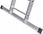 Drabest Wielofunkcyjna drabina aluminiowa DW 3X11 DR-AL.-W3X11Z - zdjęcie 4