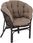 Zestaw mebli ogrodowych Home&Garden Meble Ogrodowe Rattanowe Bahama 3+1 Cappuccino - zdjęcie 5