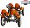 Berg Gokart 4 osobowy na pedały Gran Tour Racer (29074000_NZ) - zdjęcie 4