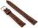 Pacific Pasek Skórzany Do Zegarka W64 Ciemny Brąz 14Mm - zdjęcie 2