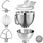 Robot kuchenny KitchenAid Artisan 5KSM185PSEMS Srebrzystopopielaty - zdjęcie 4