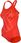 Kostium kąpielowy KOSP200 - czerwony - zdjęcie 2