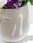 Villeroy & Boch Collier Blanc Wazon Carré 26 Cm (1016815515) - zdjęcie 5