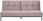 Actona Sofa Perugia Vic Różówa 127117 - zdjęcie 2