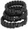 Bransoletka 15 Mm Paracord Czarna M - zdjęcie 2
